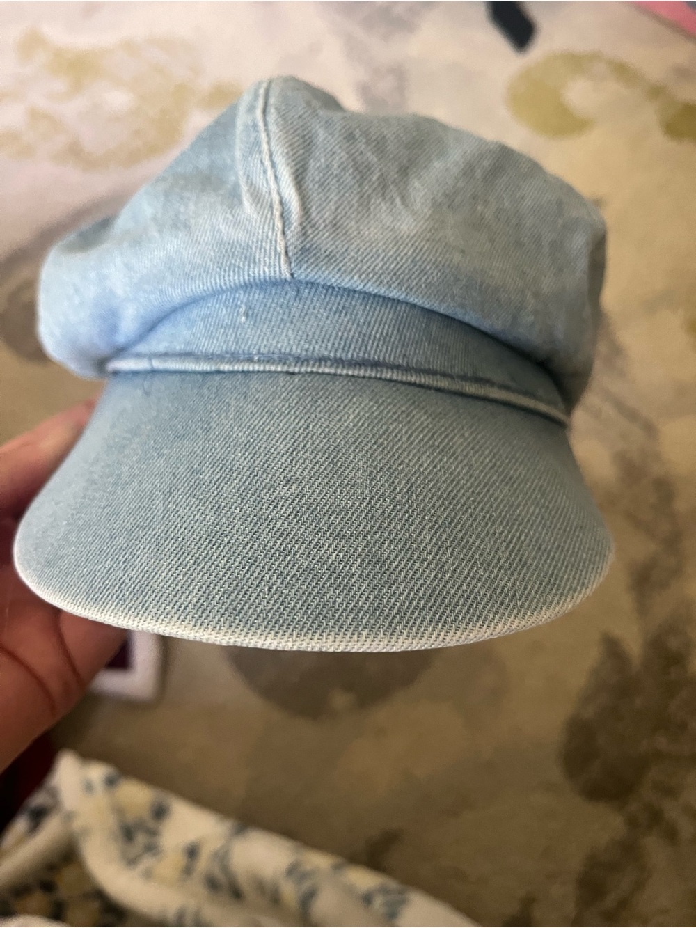 Newsboy Denim Cap